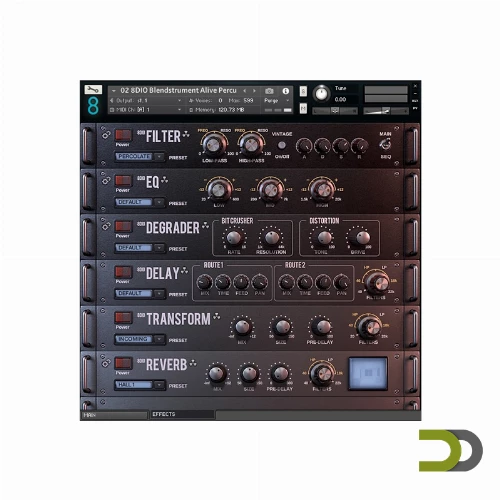 قیمت خرید فروش نرم افزار 8Dio Blendstrument Alive Percussion 